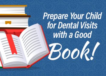 Granbury dentist, Dr. Buske at Granbury Dental Center, gives parents a list of books they can read with their children to prepare them for dental visits.