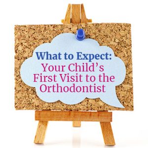 Granbury dentists, at Granbury Dental Center share information about what you can expect at your child’s first visit to the orthodontist.