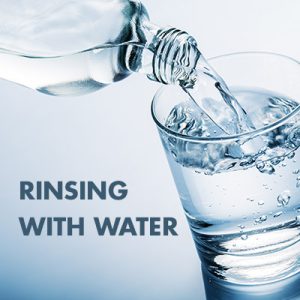 Granbury dentist, Dr. Jeff Buske at Granbury Dental Center explains why you should rinse with water instead of brushing after you eat to avoid enamel damage.